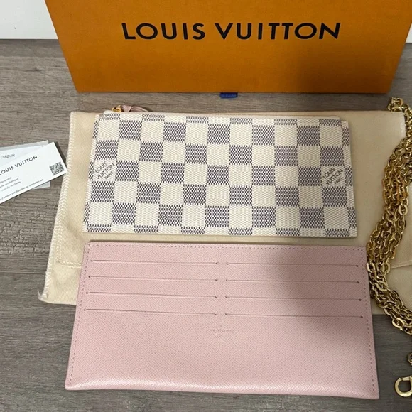 Louis Vuitton Pochette Felicie Damier Azur - Picture 7 of 7